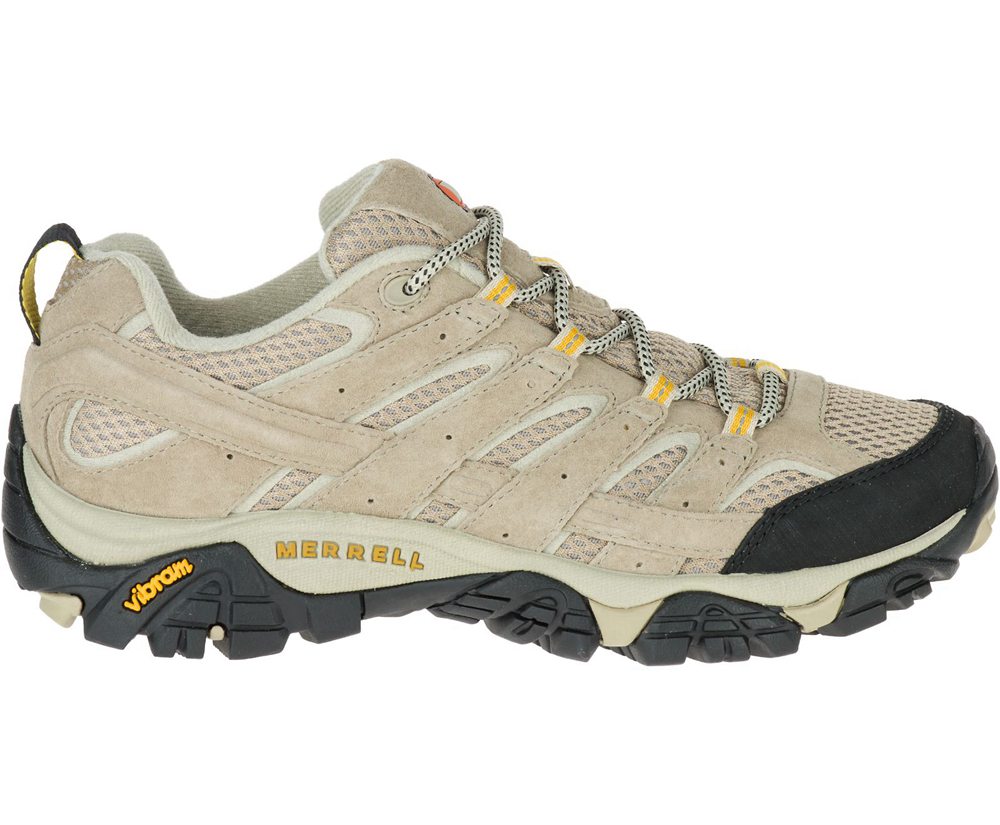 Buty Trekkingowe Merrell Damskie Szare - Moab 2 Ventilator - 851970-QNJ